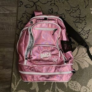 Pink Rebel Athletic DREAM backpack with GMCE embroidered logo